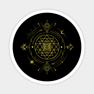 Sri Yantra | Sacred Geometry Magnet